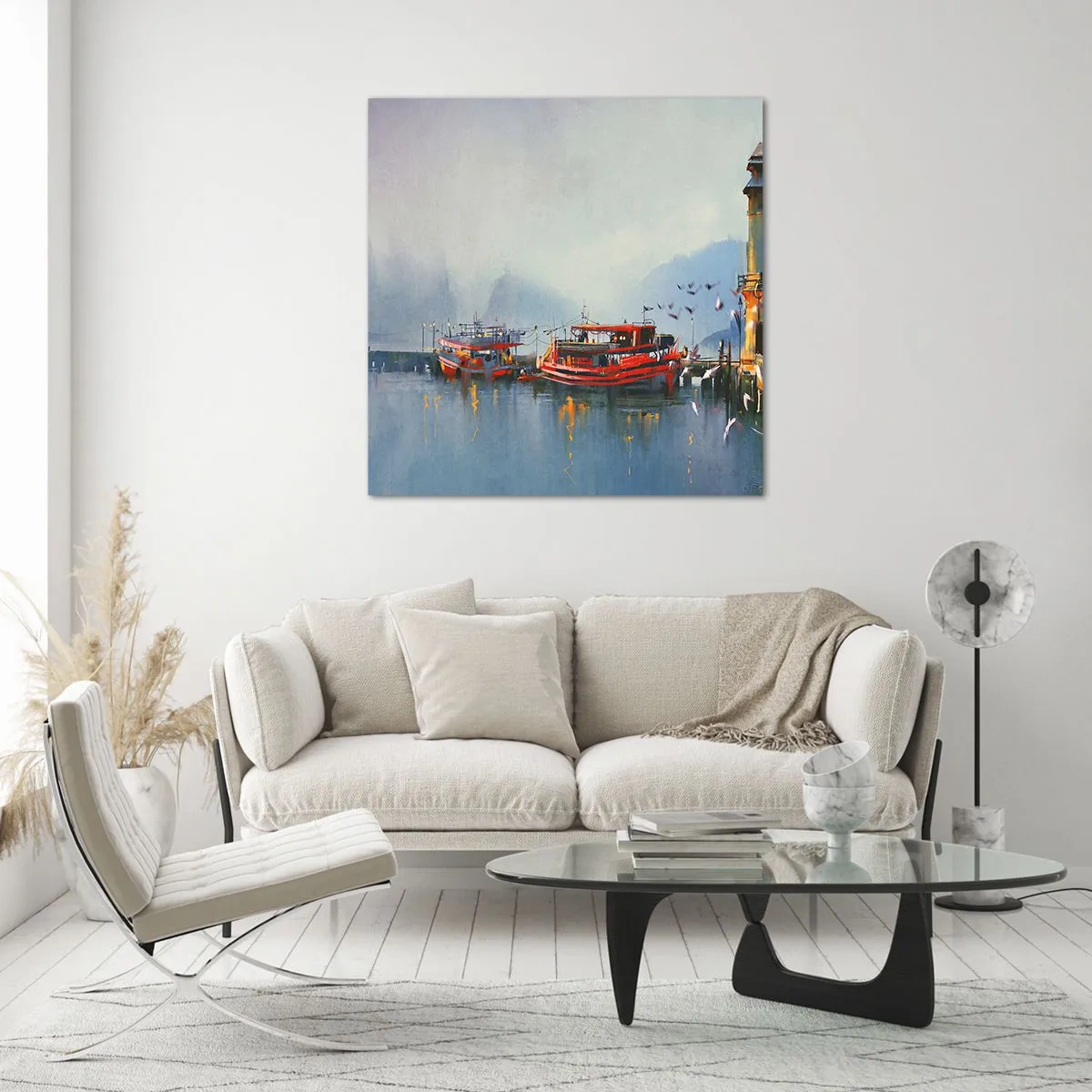 Impression sur verre - Image sur verre - Na końcu świata - 60x60 cm