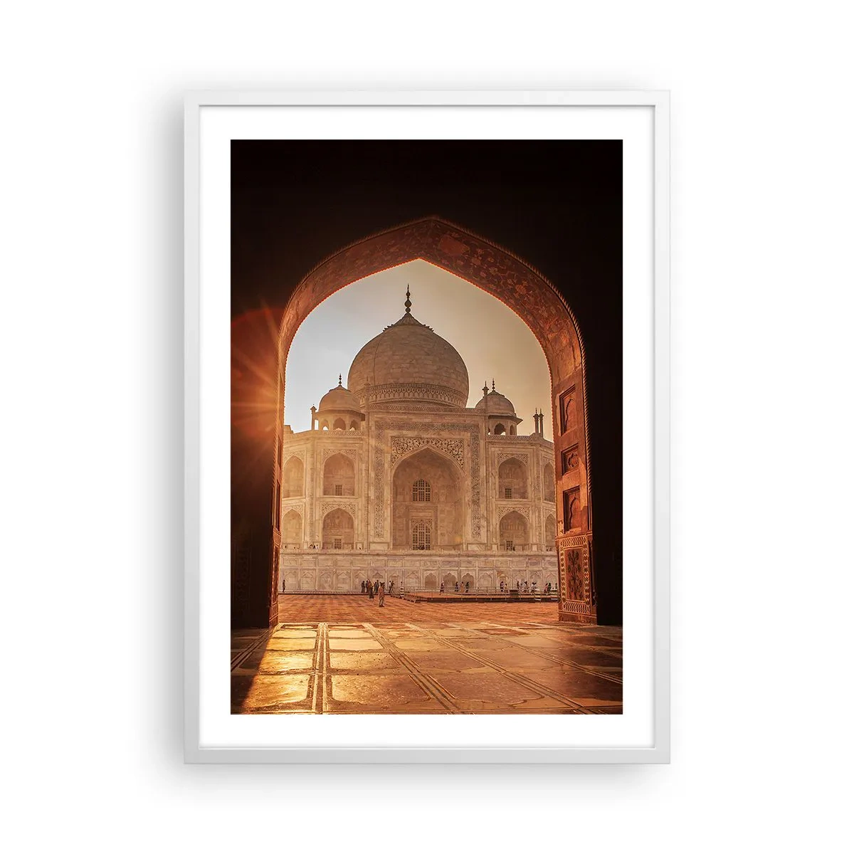 Affiche dans un cadre blanc - Poster - Un monument à l'amour surnaturel - 50x70 cm