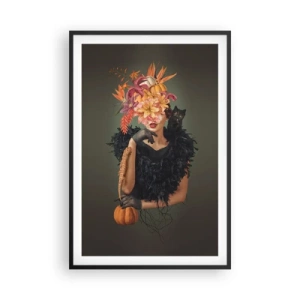 Affiche dans un cadre noir - Poster - Sort de sorcière - 61x91 cm