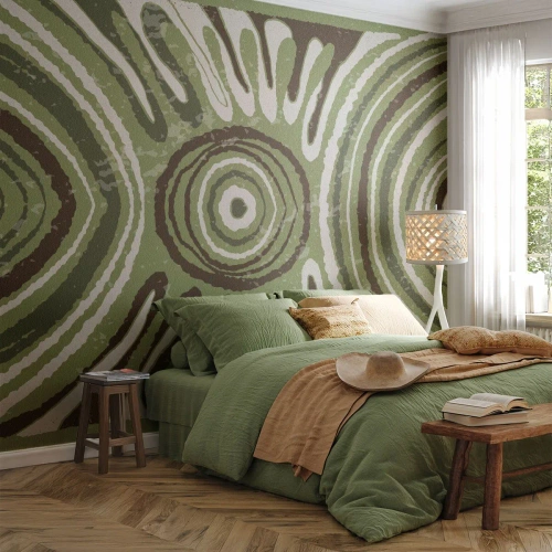 Papier Peint Photo Premium Canvas - Une explosion d'émotions - Vieilli, Bohème, Morceau - 150x105 cm