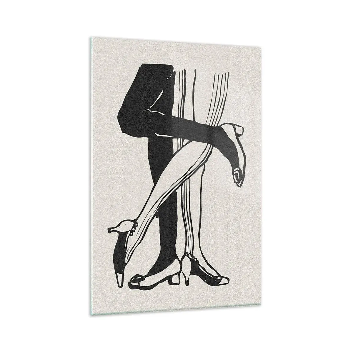 Impression sur verre - Image sur verre - Attribut féminin - 80x120 cm