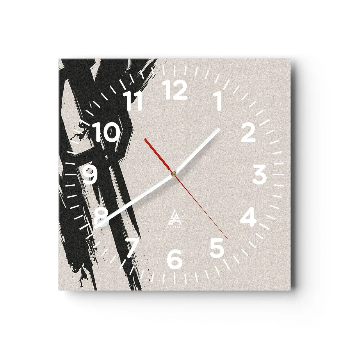 Horloge murale - Pendule murale - Ruée imparable - 30x30 cm