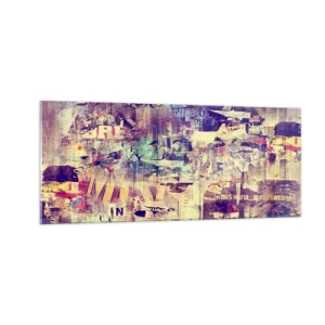 Impression sur verre - Image sur verre - Et c'est tout ce qu'il y a à faire - 100x40 cm