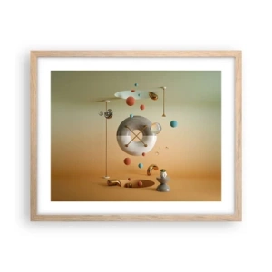 Affiche dans un chêne clair - Poster - Tout peut arriver - 50x40 cm