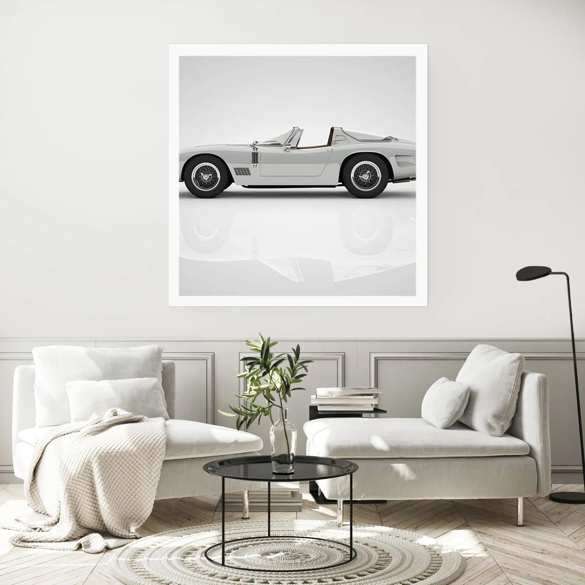 Affiche - Poster - Promesse de plaisir - 30x30 cm