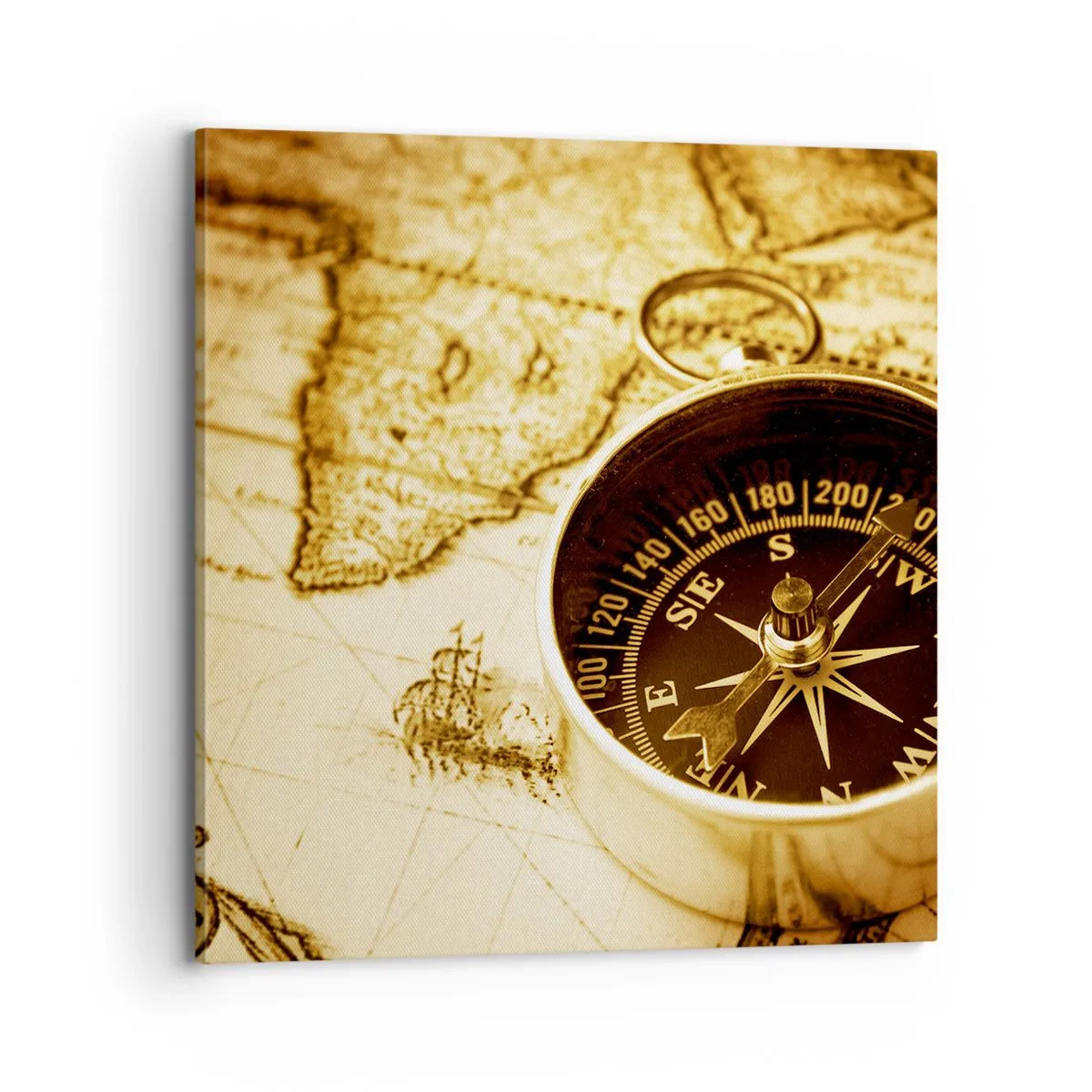 Impression sur toile - Image sur toile - Est ou ouest? - 70x70 cm