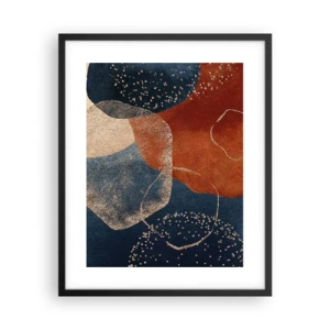 Affiche dans un cadre noir - Poster - La légèreté de l'être - 40x50 cm