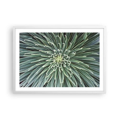 Affiche dans un cadre blanc - Poster - Naissance d'une étoile - 70x50 cm