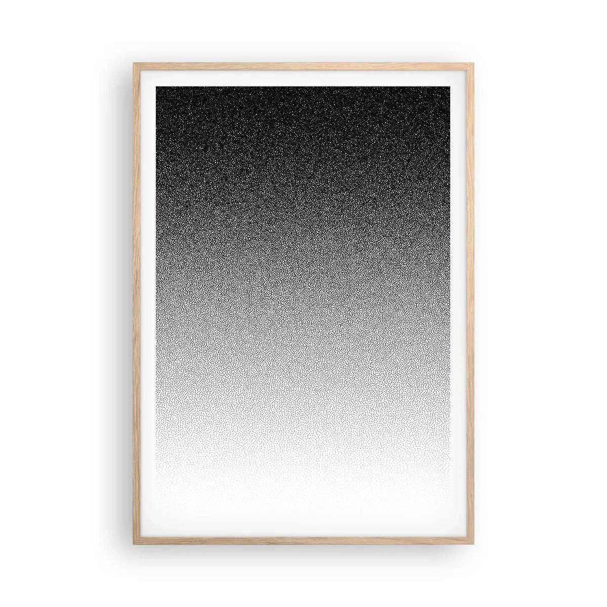 Affiche dans un chêne clair - Poster - Du coté de la lumière - 70x100 cm