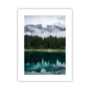 Affiche - Poster - Chut, chut, ne réveillons pas l'eau qui dort - 30x40 cm