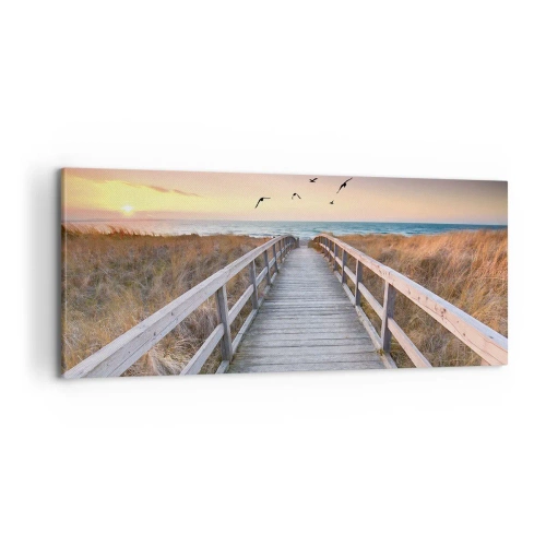 Impression sur toile - Image sur toile - Envol des espaces - 100x40 cm