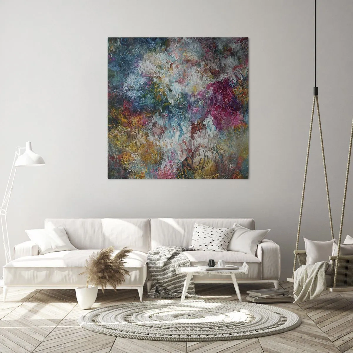 Impression sur toile - Image sur toile - En pleine floraison - 70x70 cm