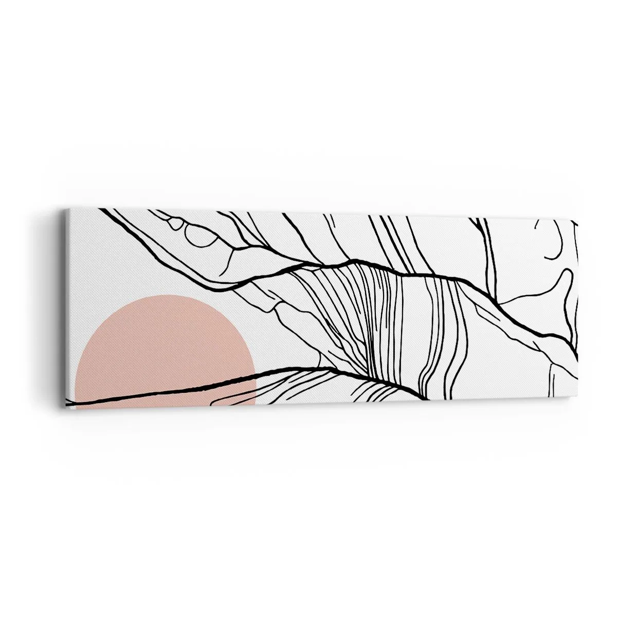 Impression sur toile - Image sur toile - Dans un réseau de brindilles - 90x30 cm