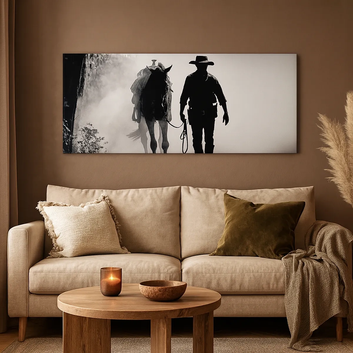 Impression sur toile - Image sur toile - Matinée texane - 30x30 cm