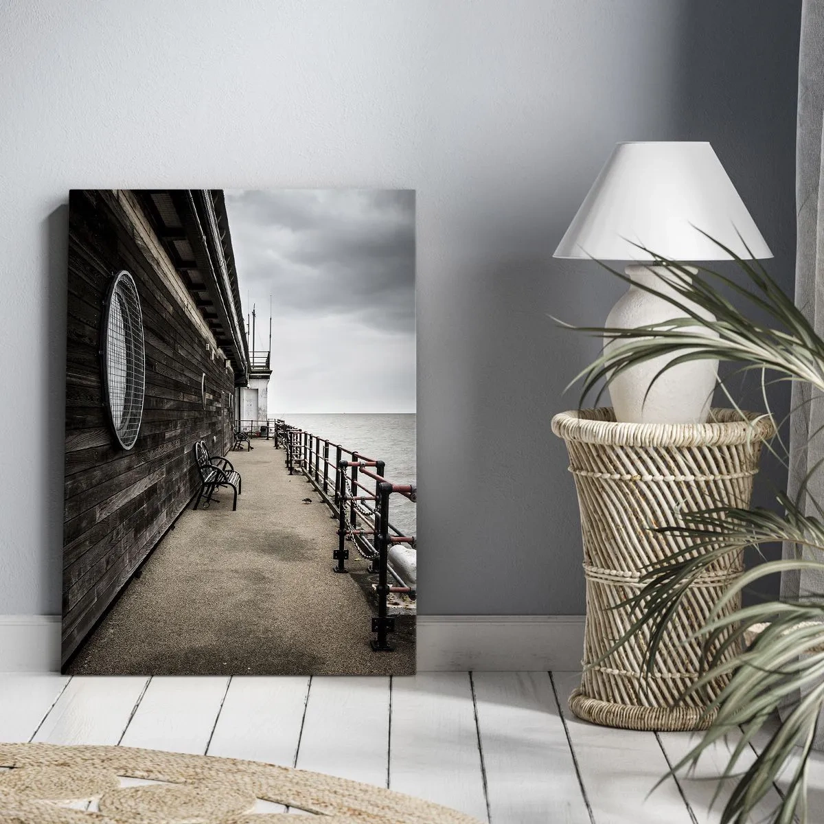 Impression sur toile - Image sur toile - Le temps s'est arrêté - 80x120 cm