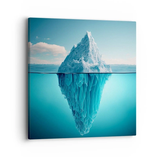 Impression sur toile - Image sur toile - Reine de Glace - 40x40 cm