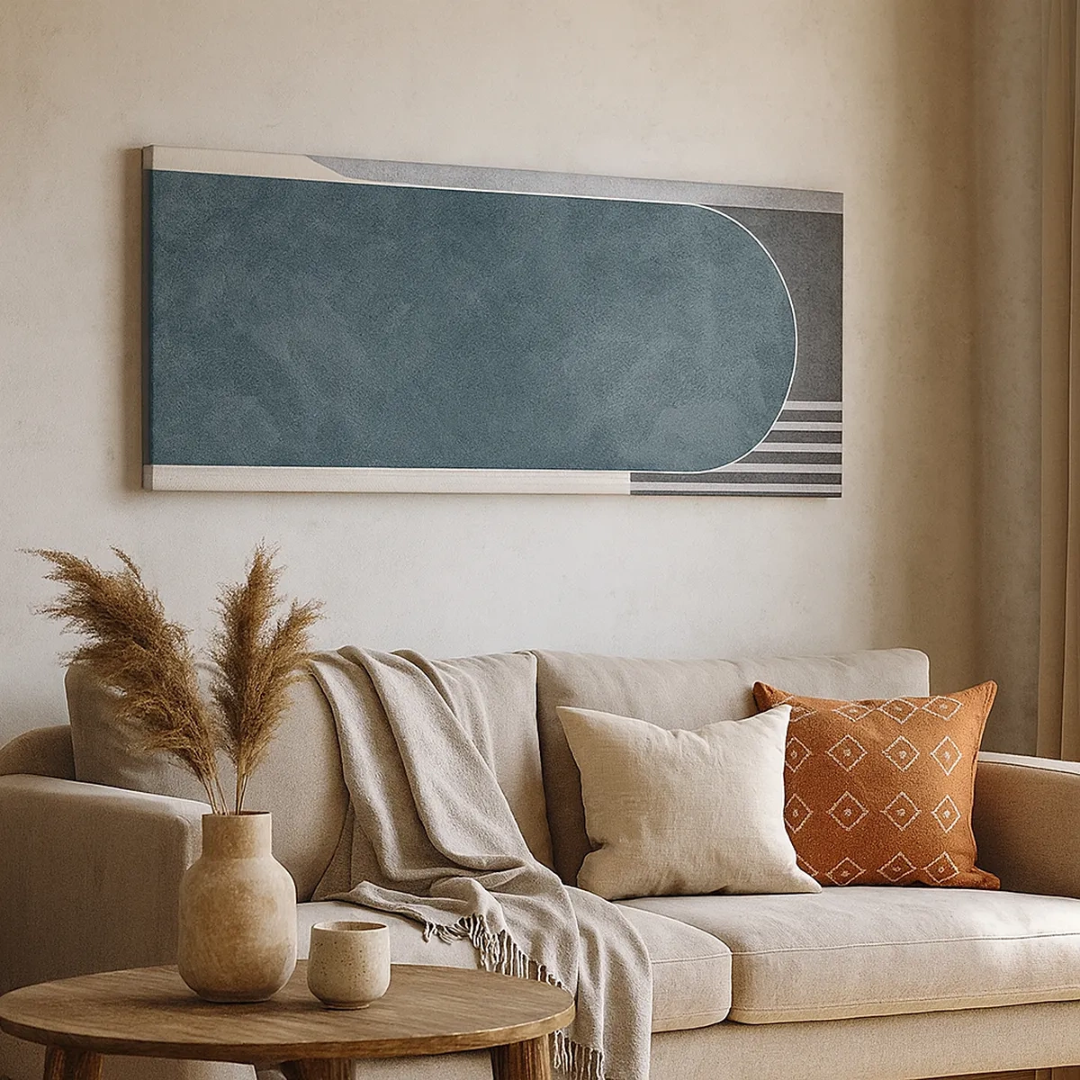 Impression sur toile - Image sur toile - Composition de niveaux - 30x30 cm