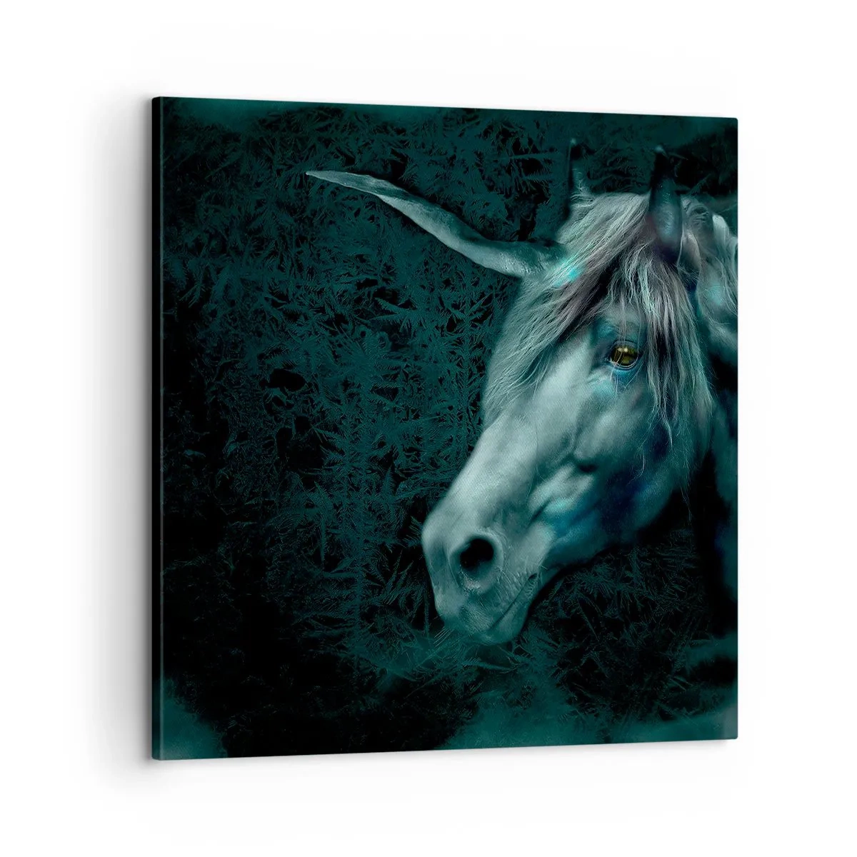 Impression sur toile - Image sur toile - Dans une forêt de conte de fées - 60x60 cm