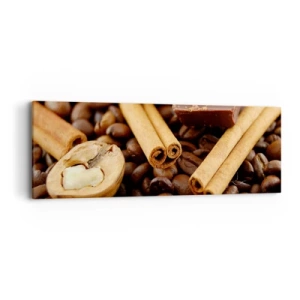 Impression sur toile - Image sur toile - Concert d'aromates - 90x30 cm