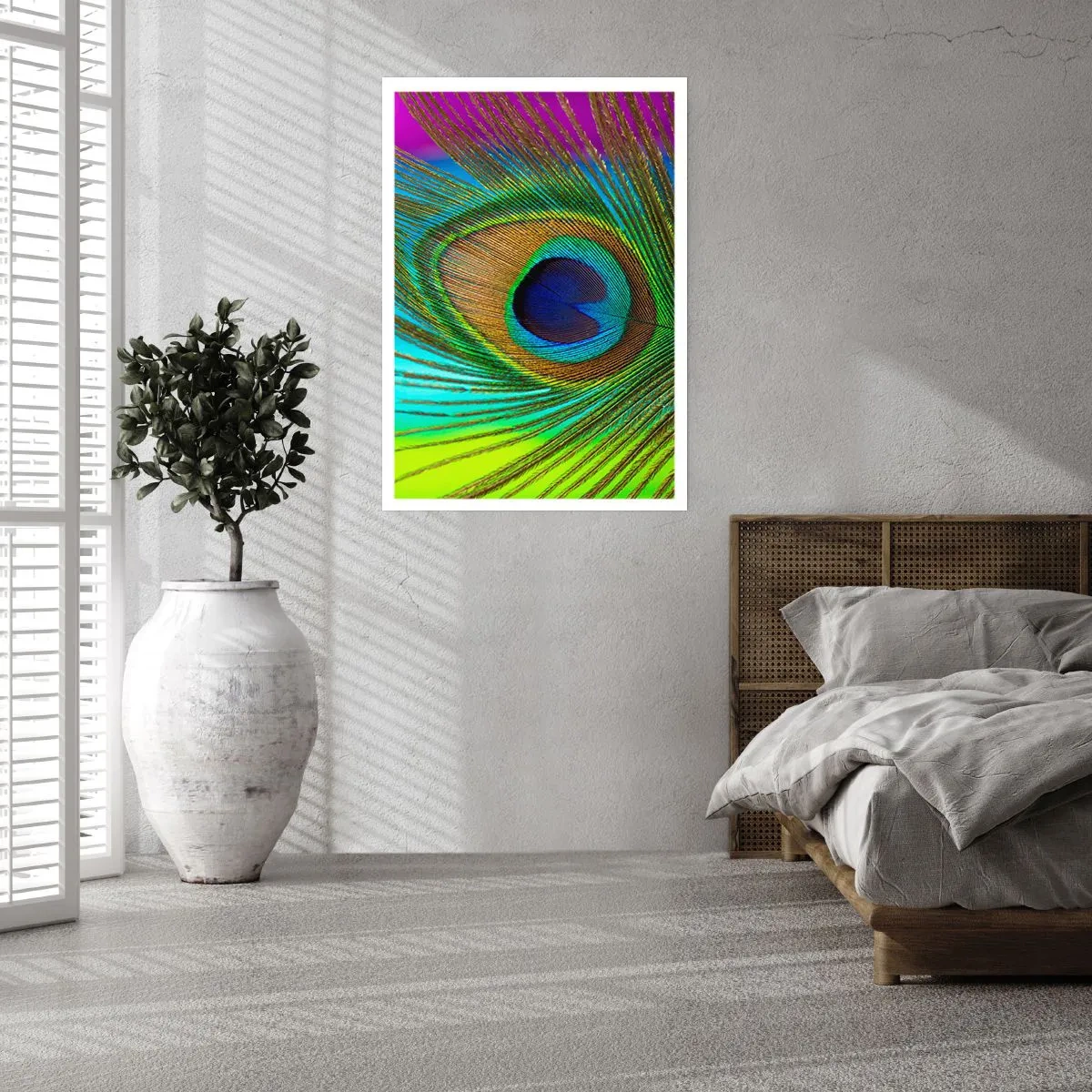 Affiche - Poster - Les yeux dans les yeux - 70x100 cm