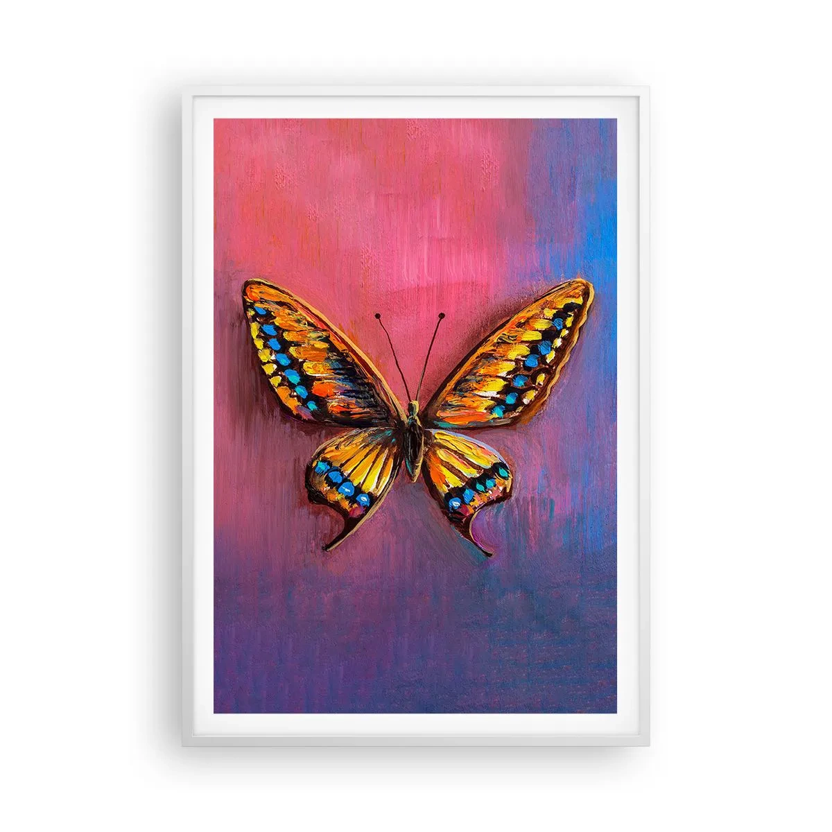 Affiche dans un cadre blanc - Poster - Un joyau de la nature - 70x100 cm