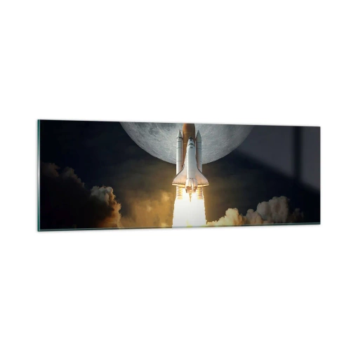 Impression sur verre - Image sur verre - Le début d'une aventure surnaturelle - 90x30 cm