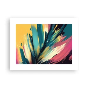Affiche - Poster - Composition – une explosion de joie - 40x30 cm