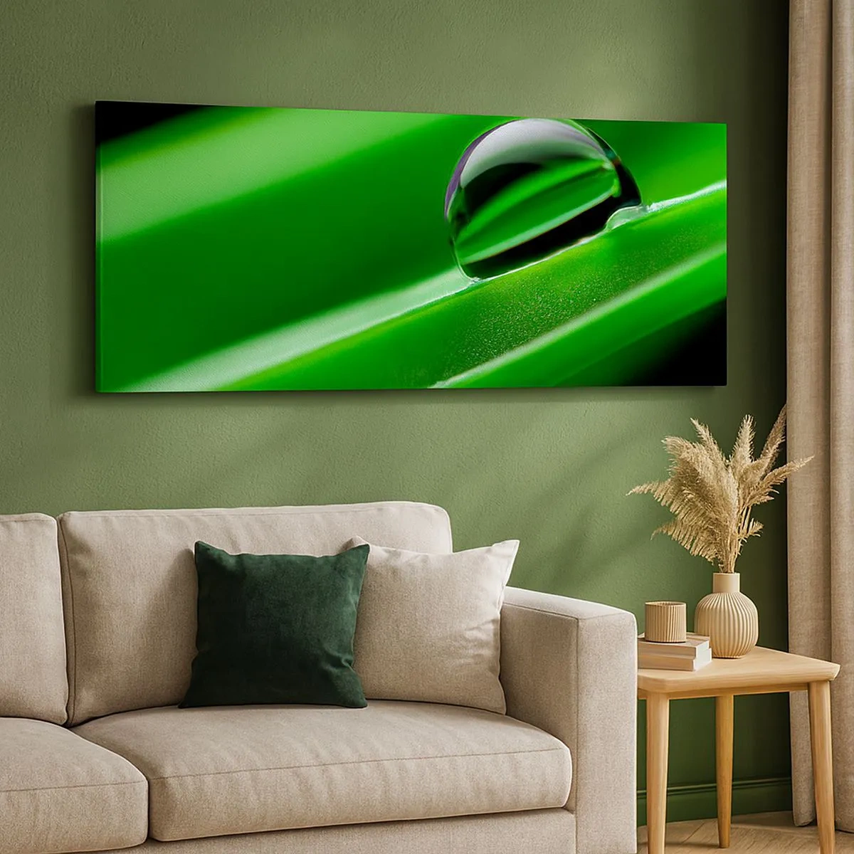 Impression sur toile - Image sur toile - La vie de près - 100x40 cm