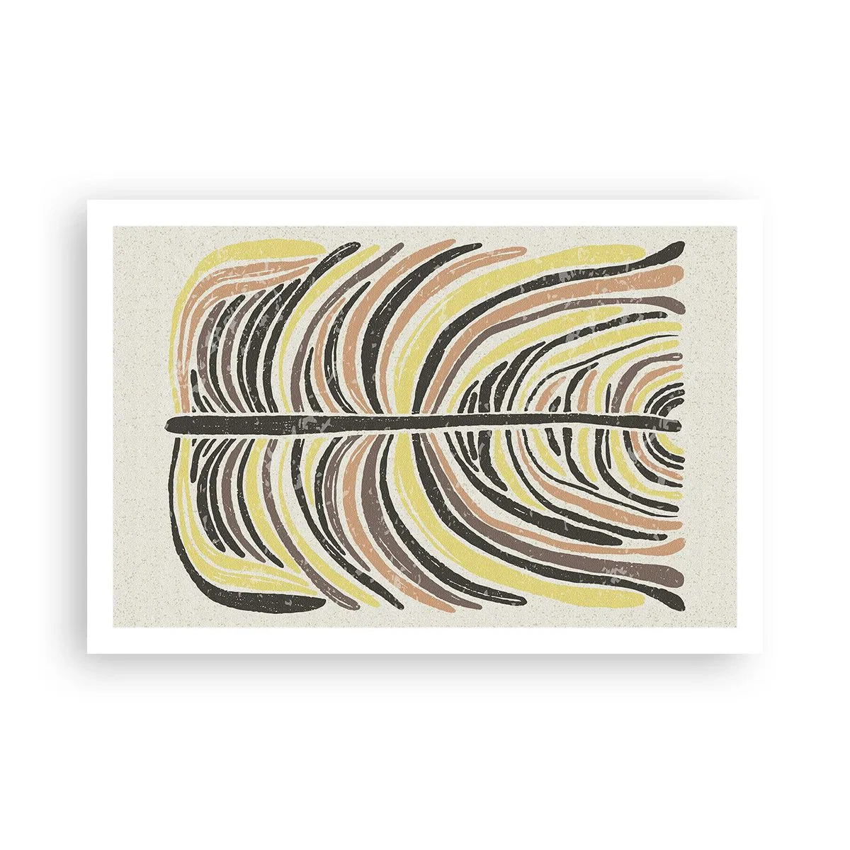 Affiche - Poster - Abstraction pleine de vie - 91x61 cm