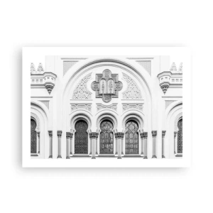 Affiche - Poster - À la frontière des cultures - 70x50 cm