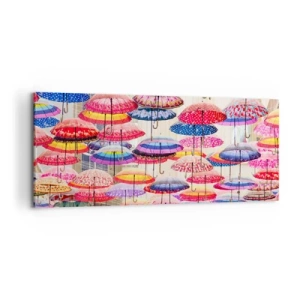 Impression sur toile - Image sur toile - Prairie de la ville - 100x40 cm