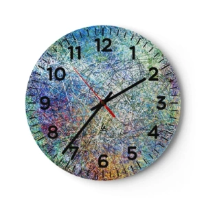 Horloge murale - Pendule murale - Ce n'est pas si simple - 30x30 cm