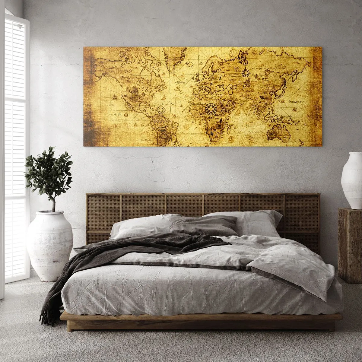 Impression sur verre - Image sur verre - Ce monde est bizarre - 90x30 cm