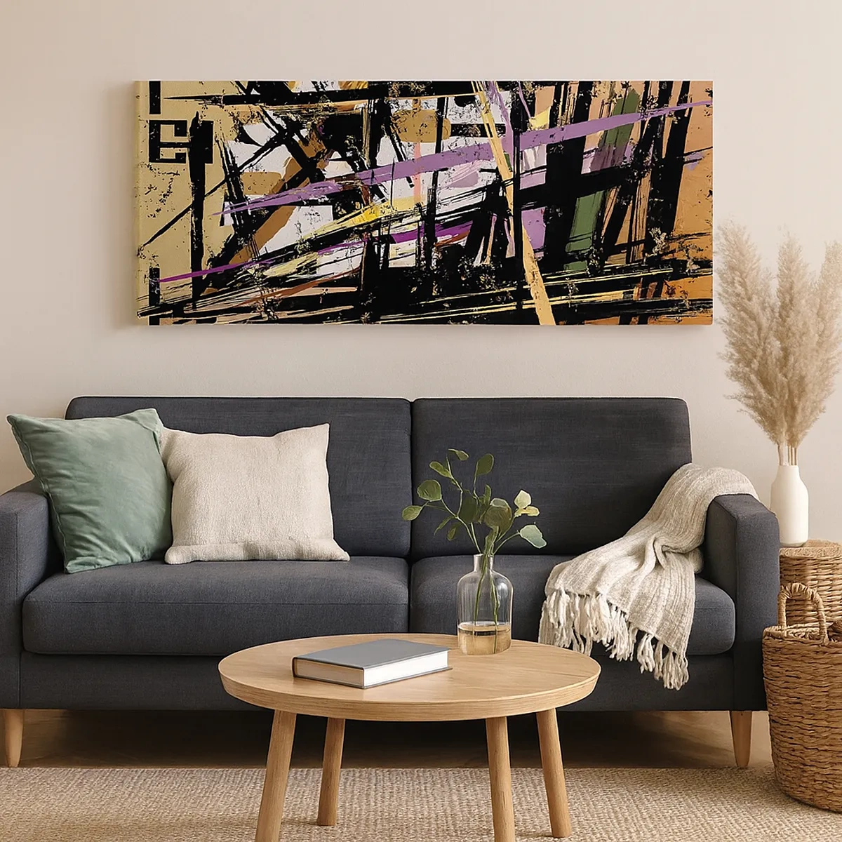 Impression sur toile - Image sur toile - Une coupe nette - 30x30 cm