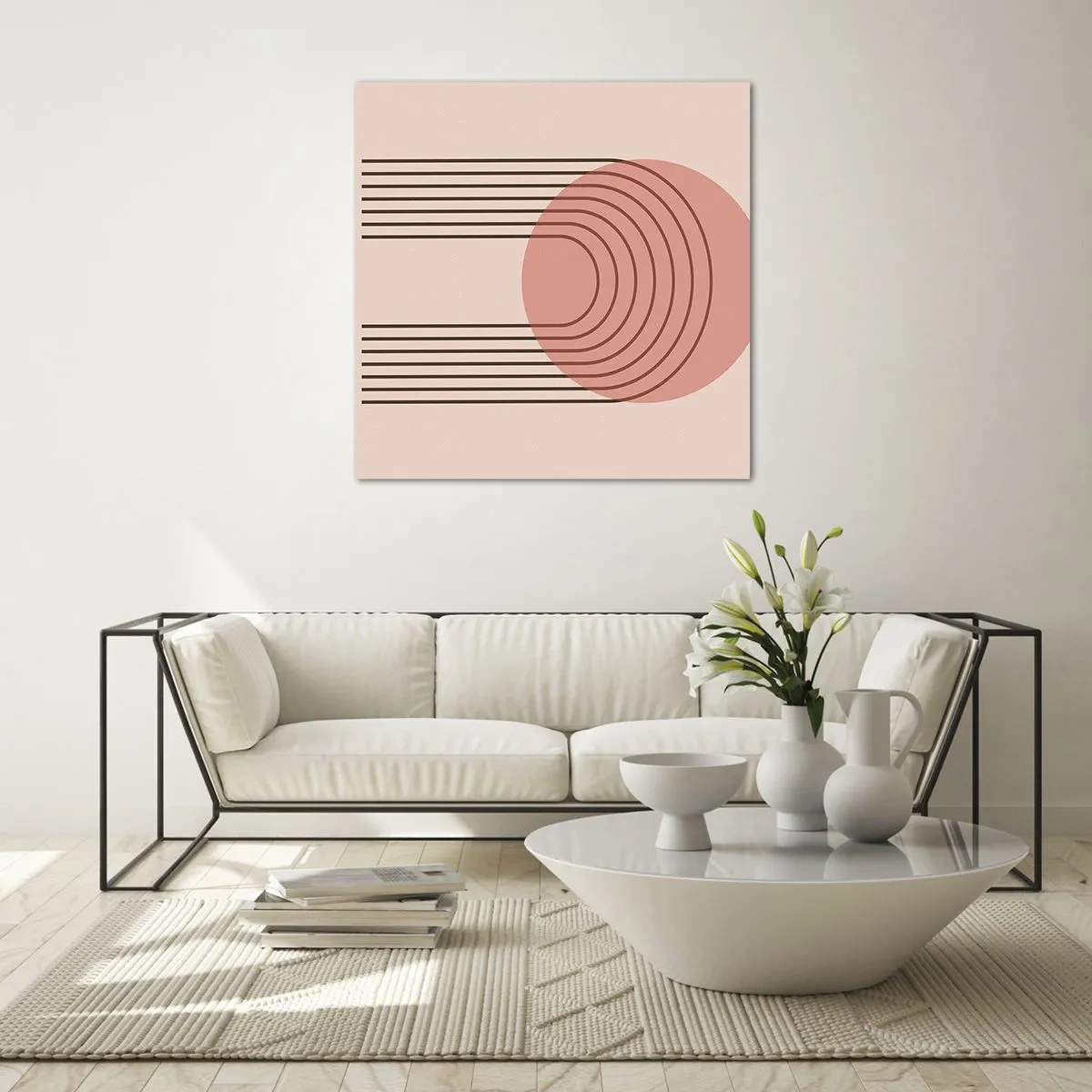 Impression sur verre - Image sur verre - Attraction irrésistible - 30x30 cm