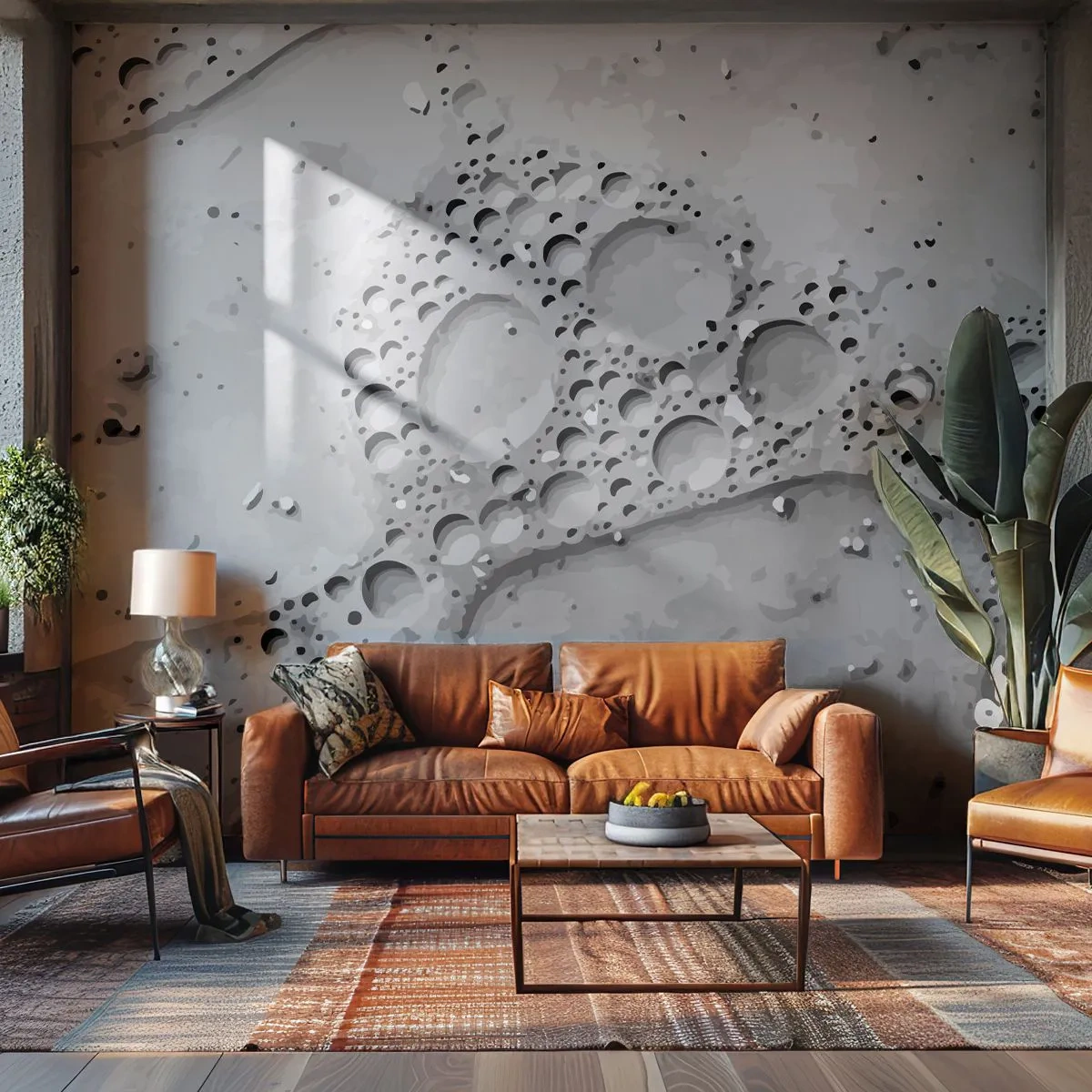 Papier Peint Photo Premium Sand - Sentier de mousse - Composition, Morceau, Graphique - 500x350 cm