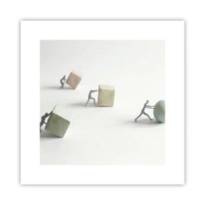 Affiche - Poster - Rien que la vie - 30x30 cm