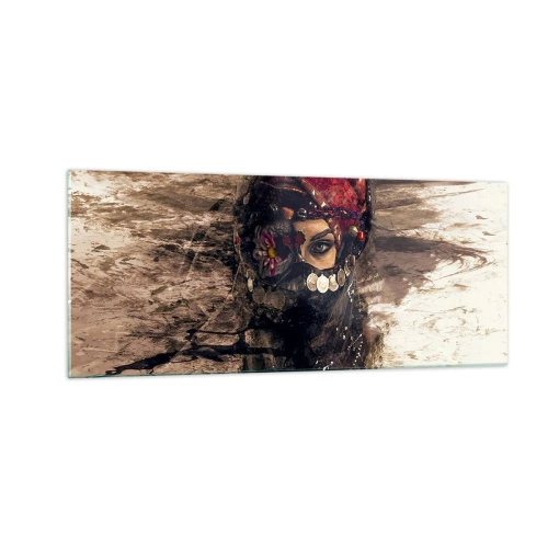 Impression sur verre - Image sur verre - Inquiétant, c'est le moins qu'on puisse dire - 100x40 cm