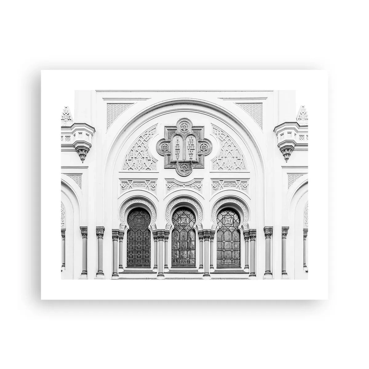 Affiche - Poster - À la frontière des cultures - 50x40 cm