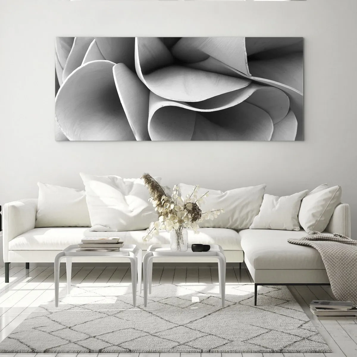 Impression sur verre - Image sur verre - Il s'en passe dans l'espace - 100x40 cm