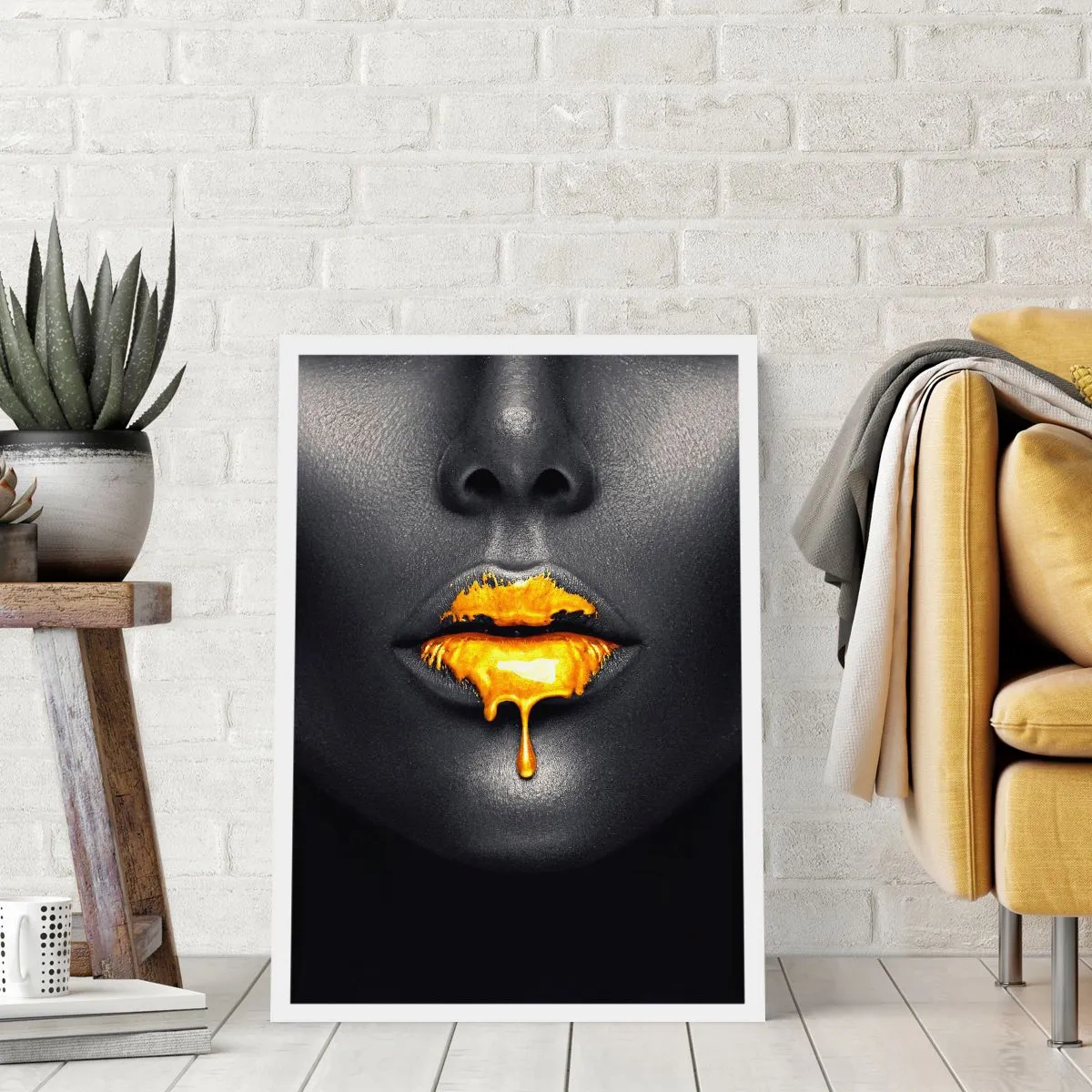 Affiche - Poster - Bouche d'or - 70x100 cm