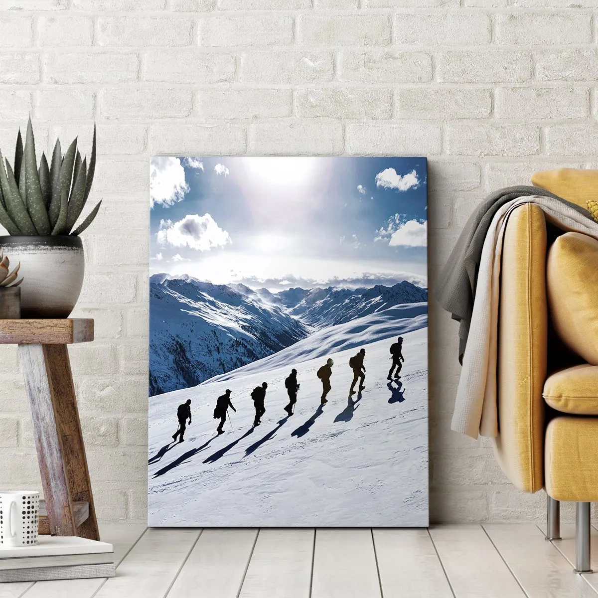 Impression sur toile - Image sur toile - L'équipe des conquérants - 45x80 cm