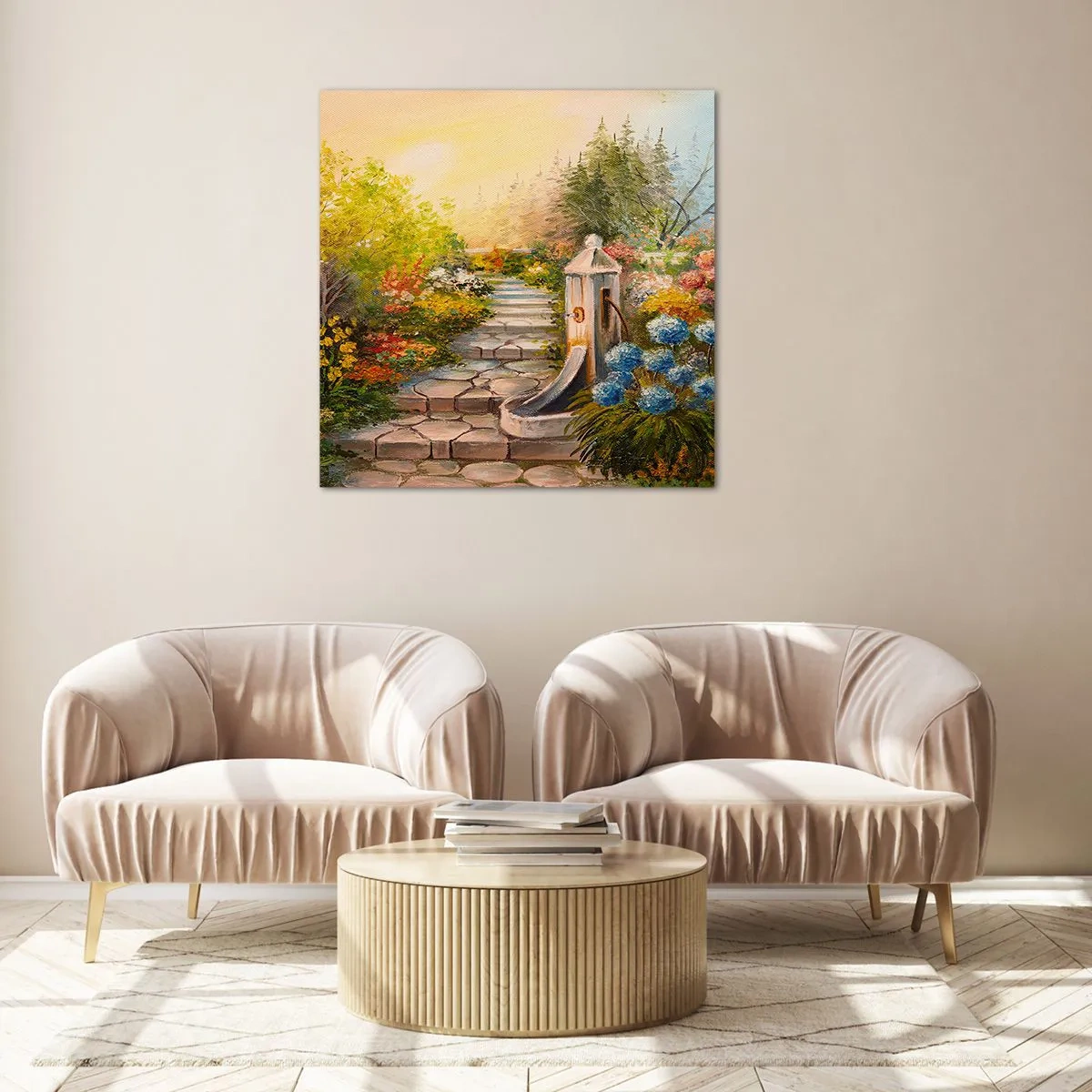 Impression sur verre - Image sur verre - En pleine floraison - 50x50 cm