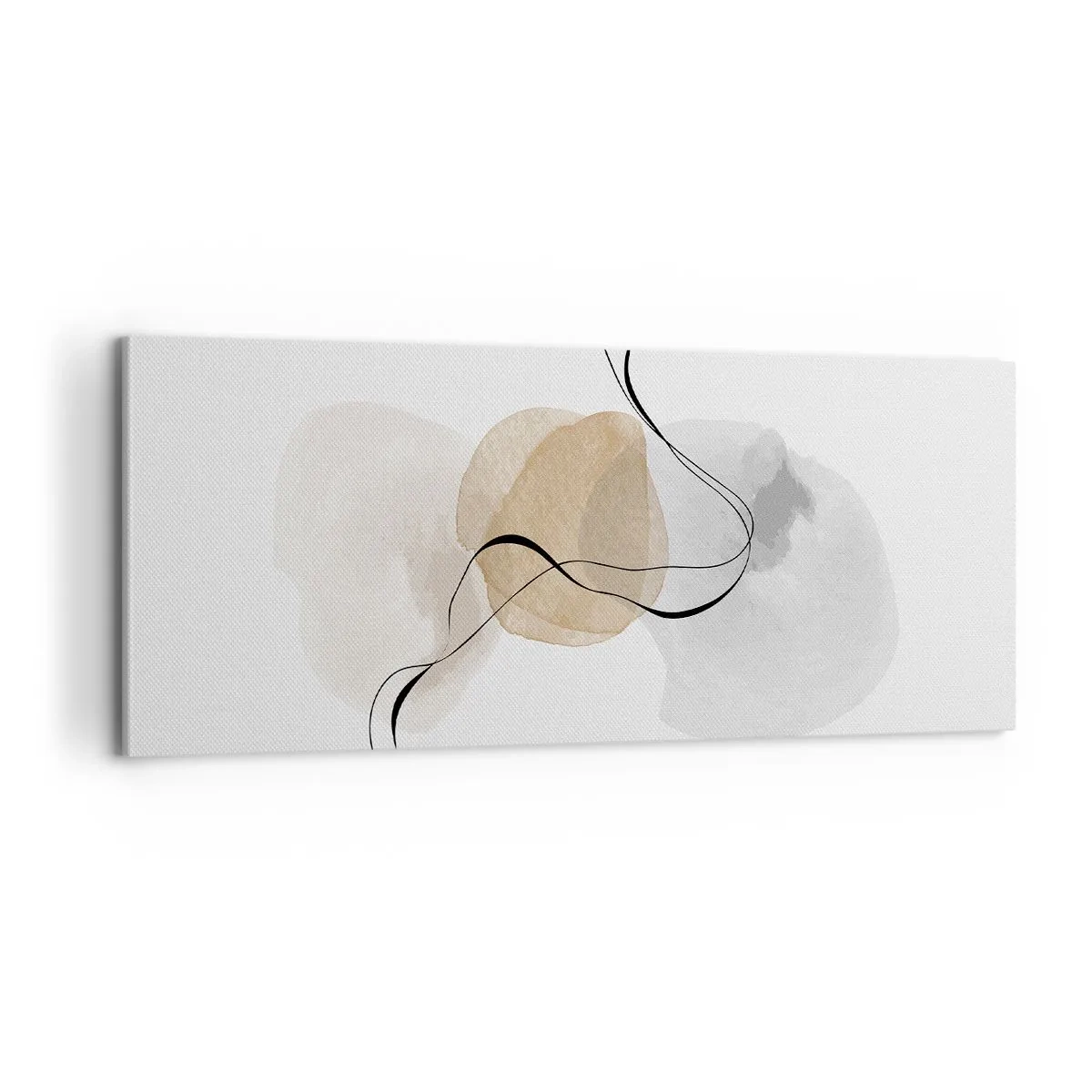 Impression sur toile - Image sur toile - Perles d'air - 100x40 cm