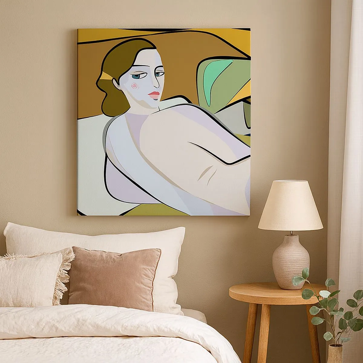 Impression sur toile - Image sur toile - Portrait intime - 30x30 cm