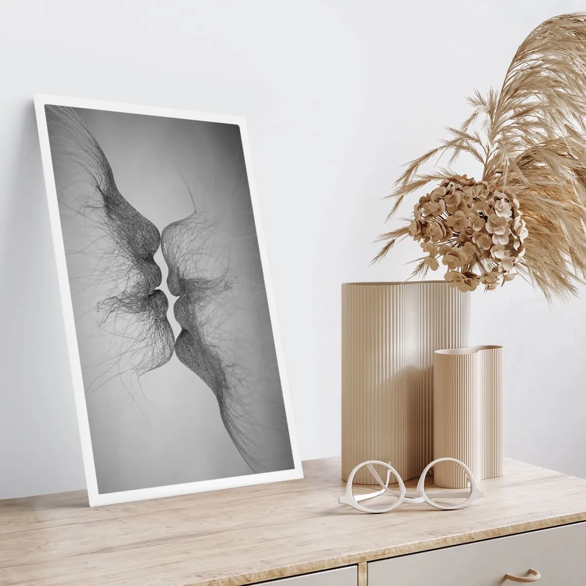 Affiche - Poster - La bise du vent - 40x50 cm
