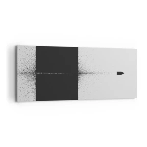 Impression sur toile - Image sur toile - Droit au but - 100x40 cm