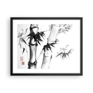 Affiche dans un cadre noir - Poster - Gros plan sur l'orient - 50x40 cm