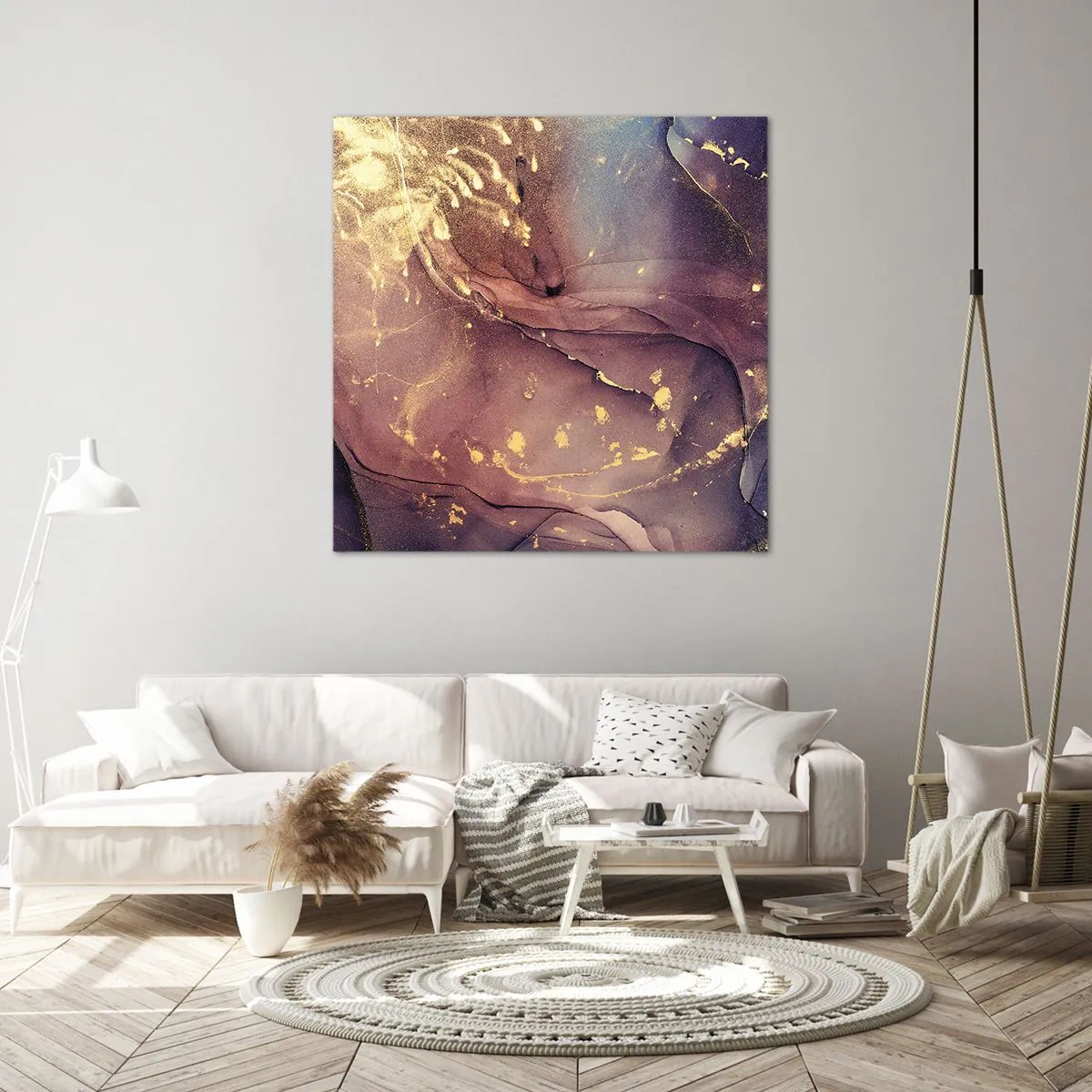 Impression sur toile - Image sur toile - Matière et esprit - 70x70 cm