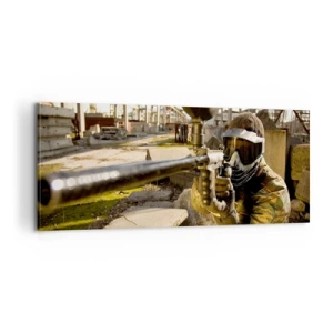 Impression sur toile - Image sur toile - Et vous pouvez devenir un héros - 100x40 cm